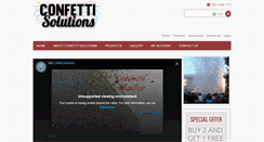 Desktop Screenshot of confettisolutions.com